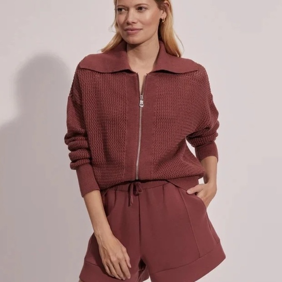 NWT Varley Fairfield Knit Jacket - Picture 6 of 10